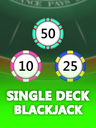 1 Seat Single Deck Blackjack